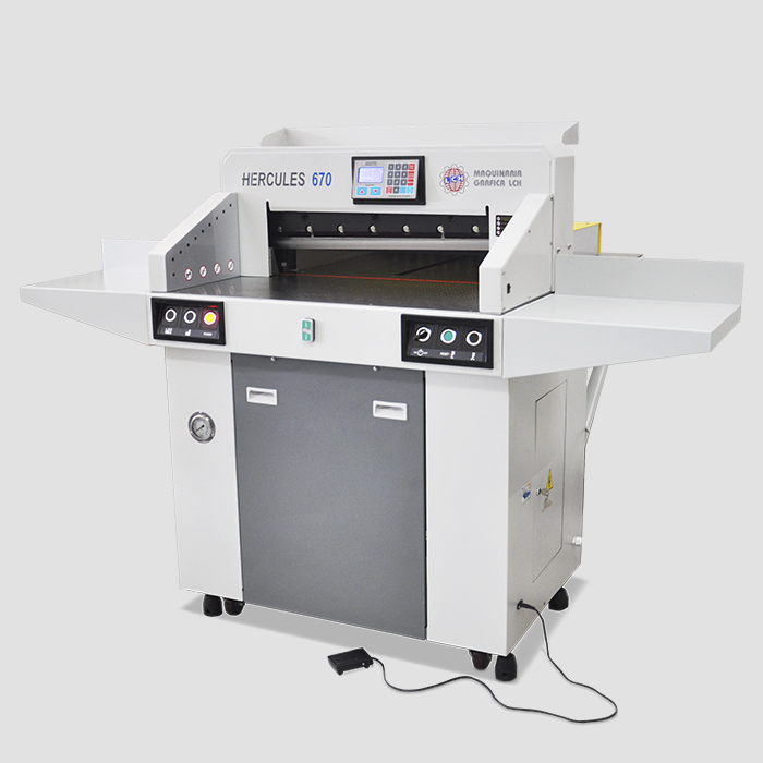 M&Aacute;QUINAS GUILLOTINAS PARA CORTE DE PAPEL MOD. H&Eacute;RCULES 670 01